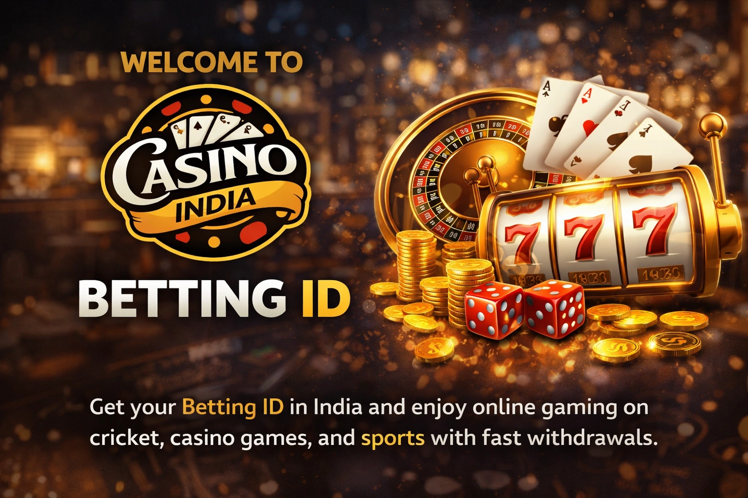 Betting ID India online casino cricket and sports betting platform