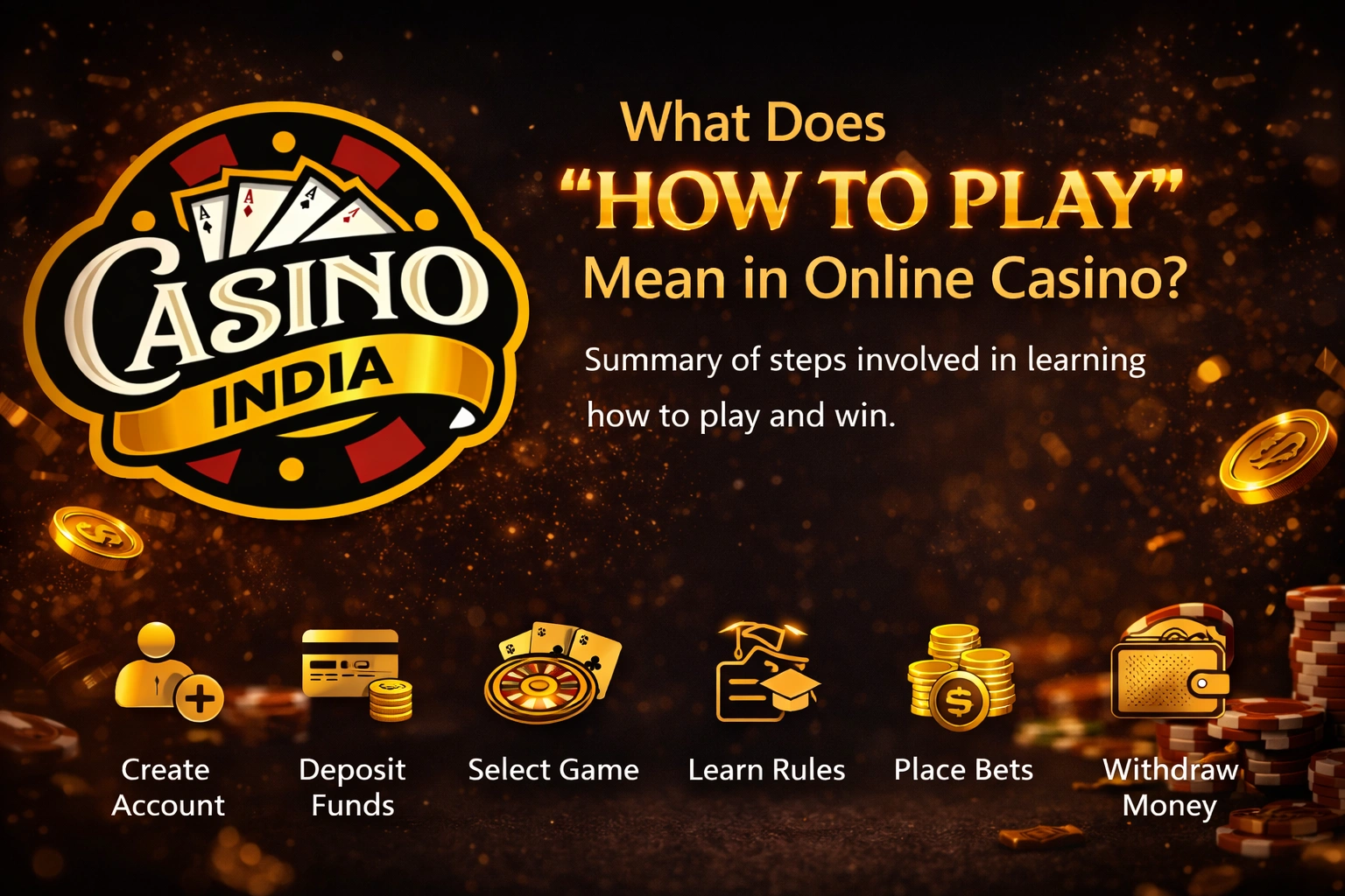 What Does How To Play Mean in online casino guide with Casino India