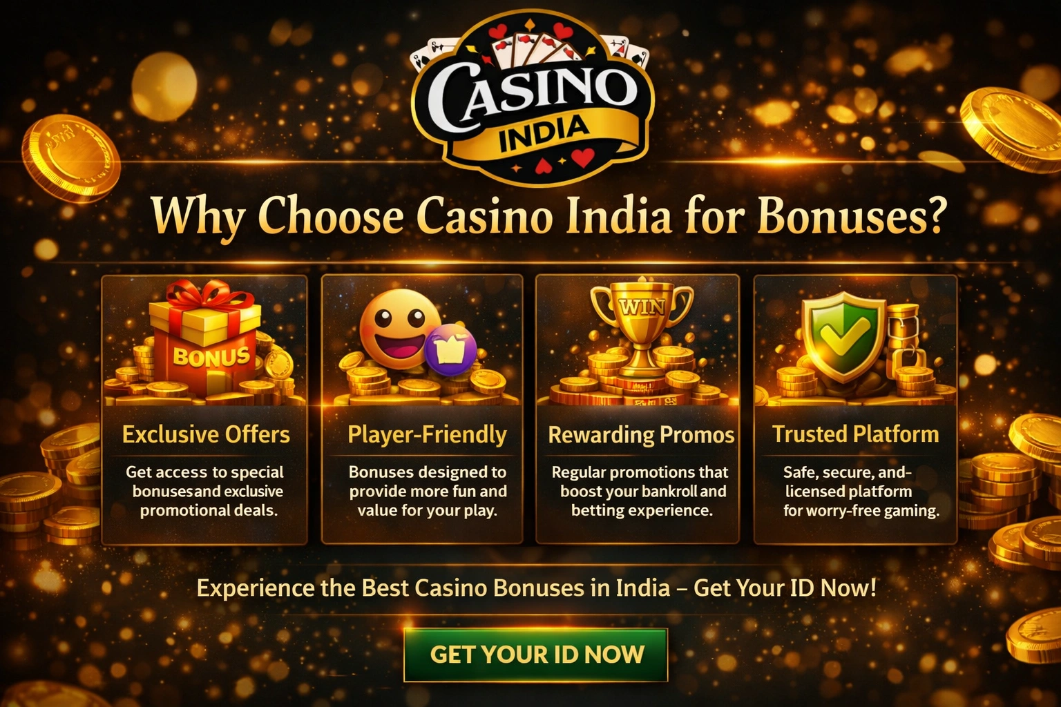 Why Choose Casino India for Bonuses – Best Offers Secure Trusted Platform India