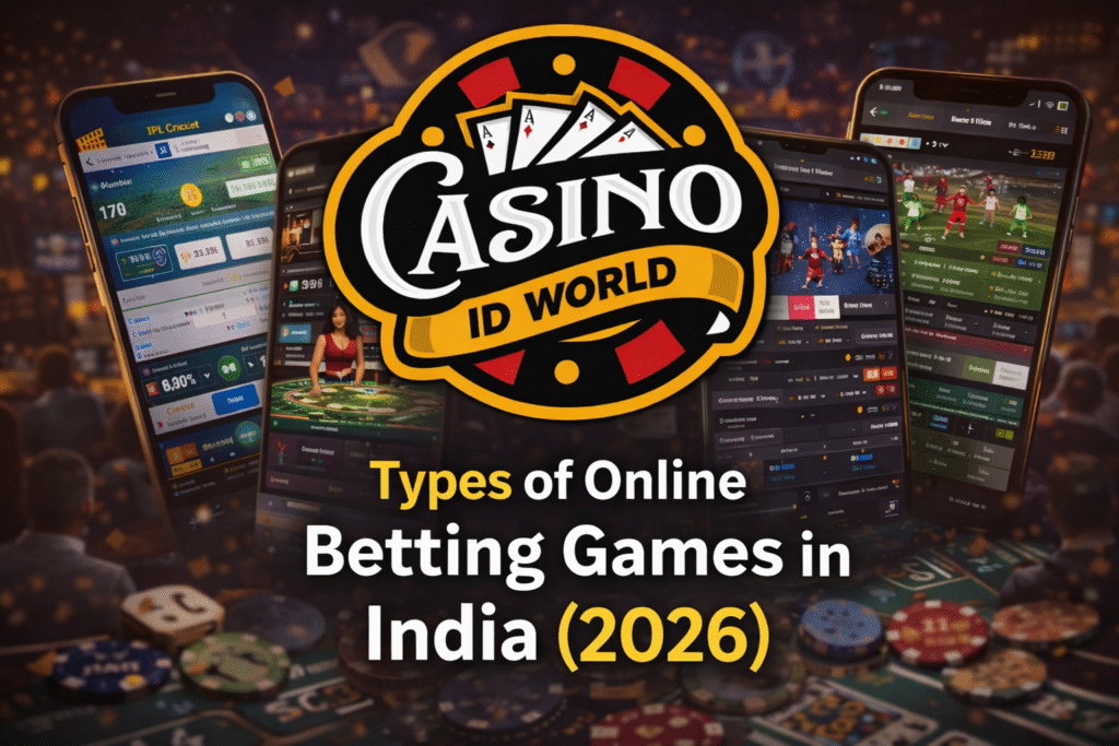 4 Types of Online Betting Games in India You Must Know (2026)