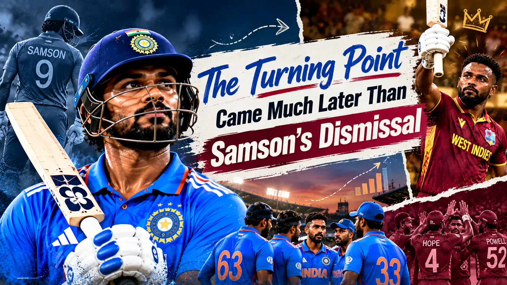 Sanju Samson backs India's batters after Shai Hope's century in IND vs WI 4th T20I 2026