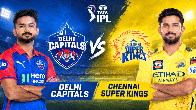 Delhi Capitals vs Chennai Super Kings