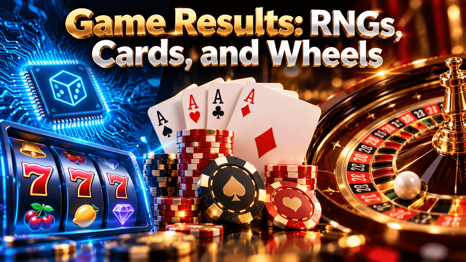 Game Results RNGs, Cards, and Wheels