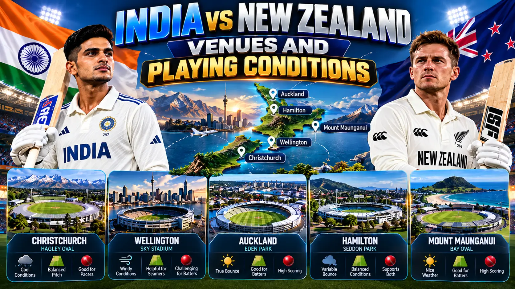 India vs New Zealand test Match