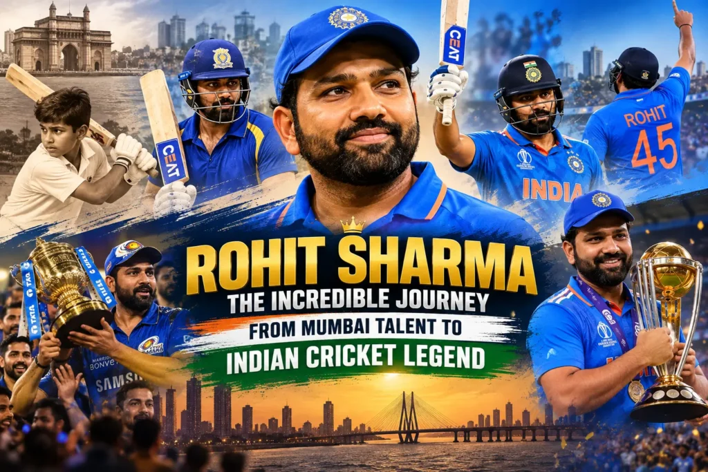 Rohit Sharma's The Incredible Journey