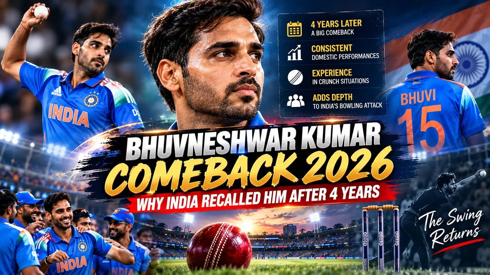 Bhuvneshwar Kumar Comeback 2026